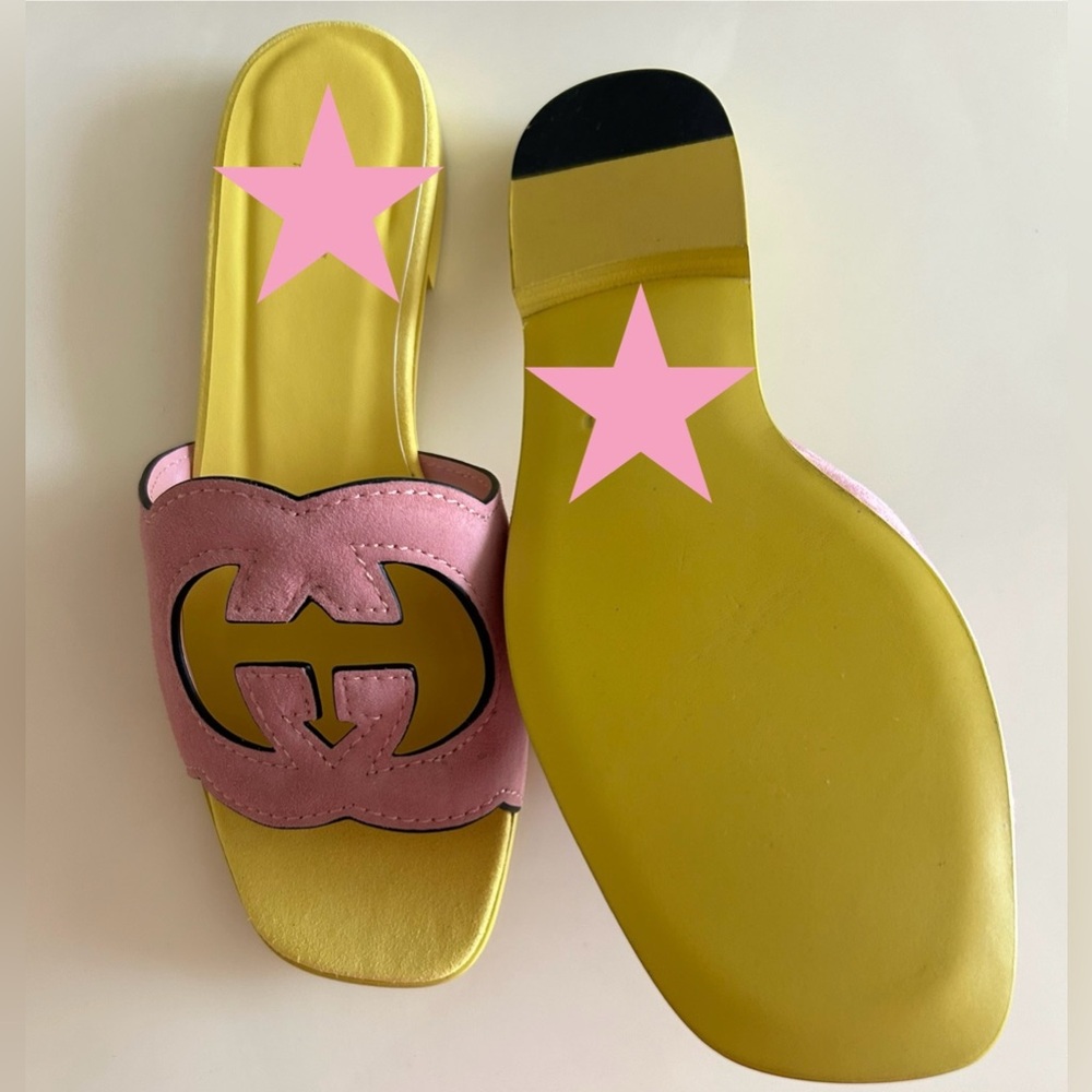 Spring Slide Sandals - Picture 2 of 2
